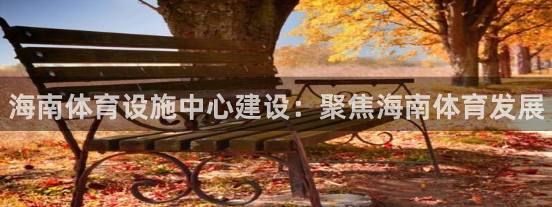 意昂4娱乐是那个系列的台子：海南体育设施中心建设：聚焦海南体