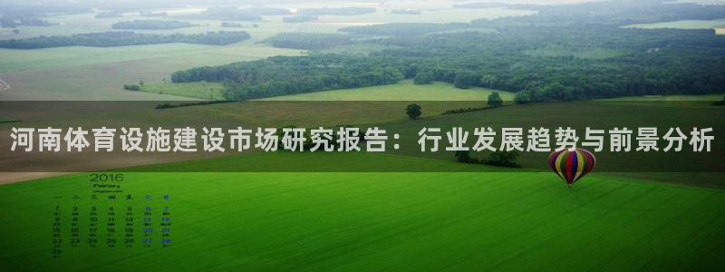 意昂体育4招商：河南体育设施建设市场研究报告：行业发