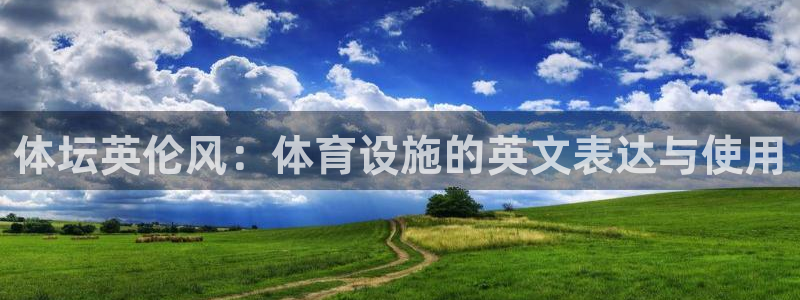 意昂体育4平台注册流程视频：体坛英伦风：体育设施的英文表达与