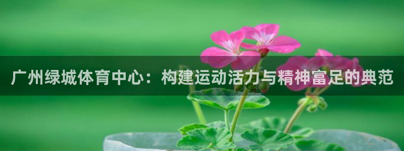 意昂体育4招商电话地址：广州绿城体育中心：构建运动活