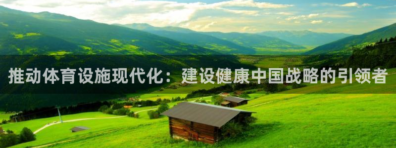 意昂体育4娱乐：推动体育设施现代化：建设健康中国战略