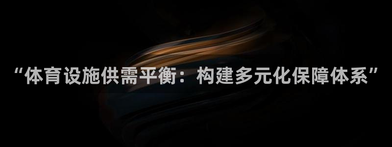 意昂体育4平台注册流程视频：“体育设施供需平衡：构建多元化保