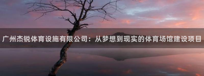 意昂4集团logo：广州杰锐体育设施有限公司：从梦想到现实的